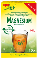 APODAY Magnesium Mango-Maracuja zuckerfrei Pulver